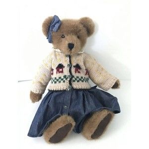 Boyds Bears & Friends CLARISSA 16" Brown Bear Archive Collection B297K - Retired